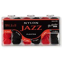 Dunlop Nylon Jazz Display 4700 коробка с медиат, 47R1N, 47R2N, 47R3N, 47R1S, 47R2S, 47R3S 36 шт, 144шт