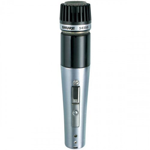 SHURE 545SD-LC Инструментальный динамический микрофон кардиоидный, 50-15000 Гц, переключаемая чувствительность: 17,60 или 1,30 м