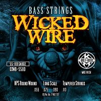 KERLY KXWB-55110 Wicked Wire Nickel Plated Steel Tempered струны для бас-гитары
