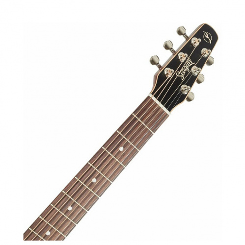 Seagull S6 Original Burnt Umber Presys II электроакустическая гитара Dreadnought, цвет санбёрст фото 3