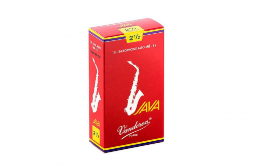 Vandoren Java Red Cut 2.5 (SR2625R) трость для альт-саксофона №2.5, 1 шт.