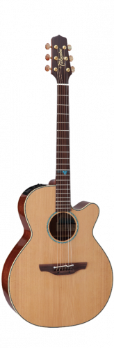 TAKAMINE TSF40C NEX CUTAWAY электроакустическая гитара типа NEX CUTAWAY с кейсом. цвет Gloss Natural. преамп CTP-1