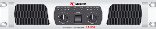 VOLTA PA-900 Усилитель мощности двухканальный. Мощность (8/4/2 Ом) 2х500 Вт/ 2х850 Вт/ 2х1300 Вт.