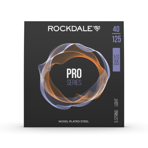 ROCKDALE PRO 40-125 Nickel Wound 5 Light струны для 5-струнной бас-гитары