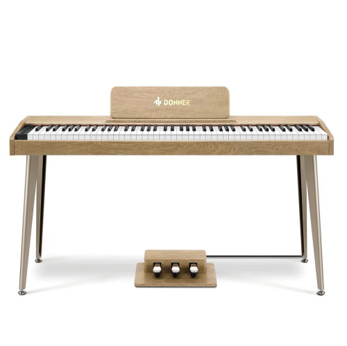 Donner DDP-60 цифровое пианино, 88 клавиш, 128 полифония, 128 тембров, 83 ритма фото 2