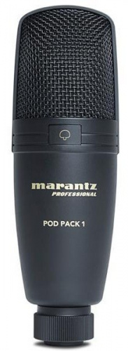 Marantz Pod Pack 1 USB-конденсаторный микрофон с полностью регулируемым настольным микрофонным креплением. SPL 126 дБ, 20 Гц - 18 кГц, 48 кГц / 16 бит фото 2