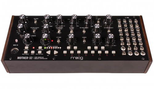 Moog Mother-32 Полумодульный аналоговый синтезатор, 32-шаговый VC секвенсор, High Pass/Low Pass Ladd фото 2