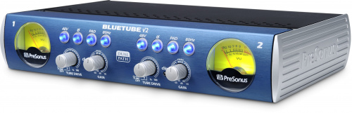 PreSonus BlueTube DP V2 ламповый 2-канальный мик/инстр. преамп фото 2