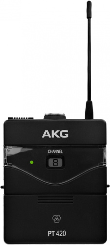 AKG WMS420 Presenter Set Band U2 радиосистема с приёмником SR420, портативный передатчик PT420, петличный микрофон C417L фото 3