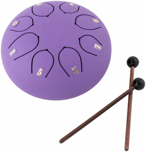 BEE DF1101 PURPLE Барабан язычковый Глюкофон фото 5