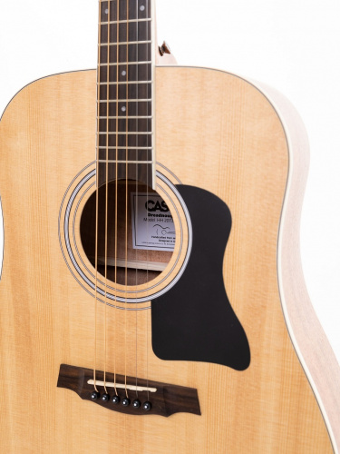 CASCHA Stage Series HH 2080 акустическая гитара формы дредноут (чехол в комплекте) фото 4