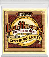 Ernie Ball 2010 струны для 12стр. акуст.гитары 80/20 Light (9-9.12-12.20w-9.26-12.36-20p.46-26)