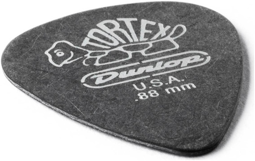 Dunlop Tortex Pitch Black Standard 488P088 12Pack медиаторы, толщина 0.88 мм, 12 шт. фото 2