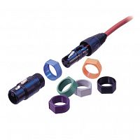 Neutrik XCR-6 Маркировочное кольцо для кабельных разъемов Neutrik XLR серии X, цвет: 1-9 (9 цветов).