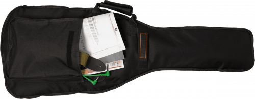 Tobago HTO GB20E чехол для электрогитары с двумя наплечными ремнями, передним карманом и подкладом, цвет черный фото 3