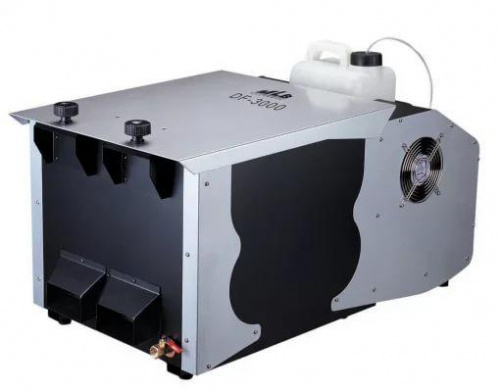 MLB DF-3000 Генератор тяжелого дыма, 5,5 л емкость для жидкости, емкость для 15 кг льда, 3000W, 25