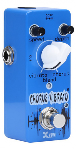 XVIVE V8 Chorus Vibrato напольная гитарная педаль эффектов хорус и вибрато фото 2