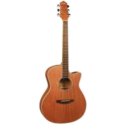 FLIGHT AG-300C NS акустическая гитара, цвет темный натурал