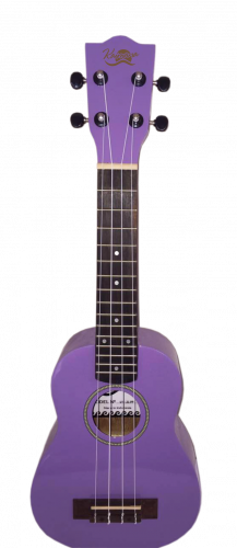 Kaimana UK-21 PPM Укулеле сопрано, цвет фиолетовый матовый
