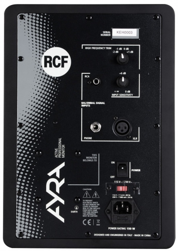 RCF Ayra 6 (13041007) Активный студийный двухполосный монитор 6"+1", 75 Вт. фото 2