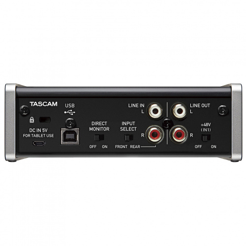 Tascam US-1x2 USB аудио/MIDI интерфейс (2 входа, 2 выхода) Ultra-HDDA mic-preamp 24bit/96kHz фото 2