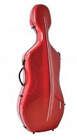 GEWA Air футляр для виолончели 4 4, термопласт, вес 3,9 кг, цвет красный (341230)