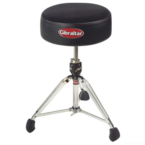 GIBRALTAR 9608SFT Drum Throne Softy стул для барабанщика, круглое сидение "комфорт"