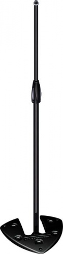 Ultimate PRO-SB стойка микрофонная прямая, цельная фигурная база, высота 95 -147см, черная
