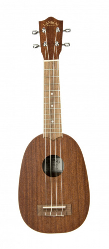 LANIKAI MA-P укулеле сопрано,форма-ананас,красное дерево,окантовка,гриф и накладка орех, чехол 5 м