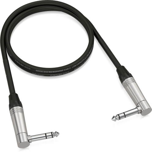 Behringer GIC-90 4SR инструментальный кабель джек стерео 6.3мм джек стерео 6.3мм, 0.9 м, 1 x 0.22 mm фото 2