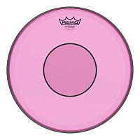 Remo P7-0314-CT-PK 14"Powerstroke 77 пластик для барабана прозрачный, двойной, розовый