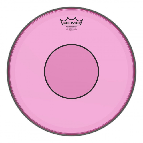 Remo P7-0314-CT-PK 14"Powerstroke 77 пластик для барабана прозрачный, двойной, розовый