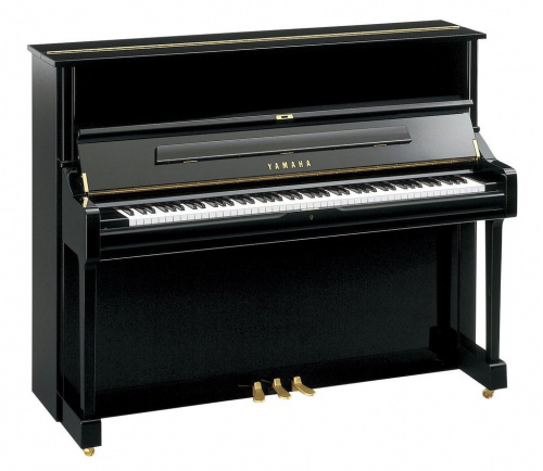 Yamaha U1J PE пианино 121см. , цвет черный, полированное, с банкеткой