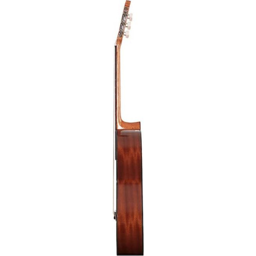 ALTAMIRA N200+ классическая гитара 4/4, верхняя дека массив кедра, корпус красное дерево, глянцевая фото 5