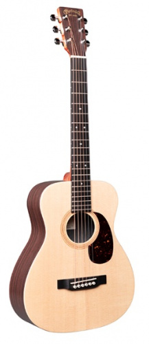 Martin LX1R LITTLE MARTIN акустическая гитара мини-Dreadnought с чехлом, цвет натуральный