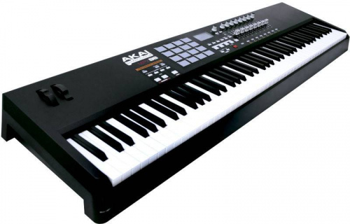 AKAI PRO MPK88 контроллер, 88 взвешенных клавиш, 16 пэдов, Q-Link, Ableton Live Lite в комплекте фото 2