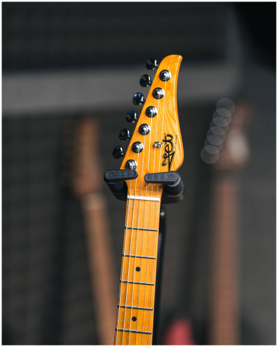 JET JT-450 QTPK электрогитара, Telecaster, корпус липа, топ тигровый клен, цвет PK фото 5