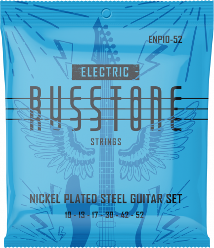 Russtone ENP10-52 струны для эл.гитары Nickel Plated (10-13-17-30-42-52)