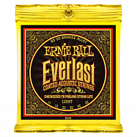 Ernie Ball 2558 струны для акуст.гитары Everlast 80/20 Bronze Light (11-15-22w-30-42-52)