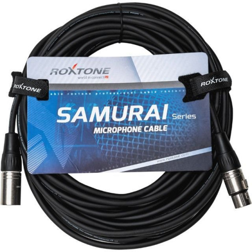 ROXTONE SMXX200/15 Кабель микрофонный (2x0,22mm2, D: 6мм), XLR(3P)(RX3FP-NT) XLR(RX3MP-NT), 15м фото 2