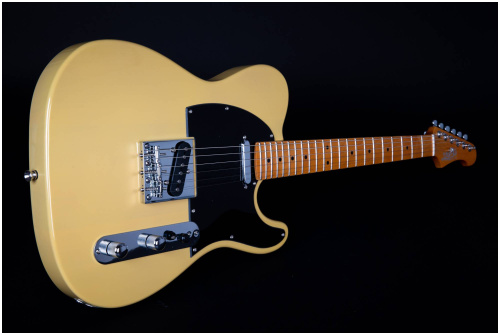 JET JT-350 BSC электрогитара, Telecaster, корпус липа, 22 лада, SS, цвет Buterscotch фото 3