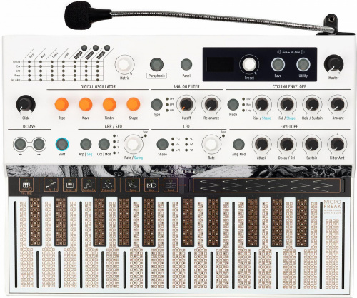 Arturia MicroFreak Vocoder Цифровой аппаратный 25 клавишный синтезатор с поддержкой полифонического