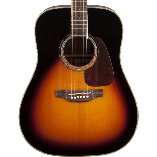 TAKAMINE G70 SERIES GD71-BSB акустическая гитара типа DREADNOUGHT, цвет санберст, верхняя дека массив ели, нижняя дека и обечайки Rosewood, гриф махог фото 2