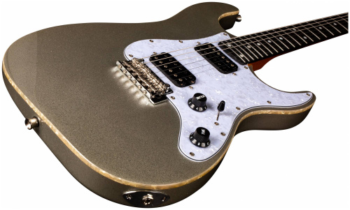 JET JS-500 SLS электрогитара, Stratocaster, корпус липа, 24 лада, HH, 1V1T, tremolo, цвет SLS фото 8