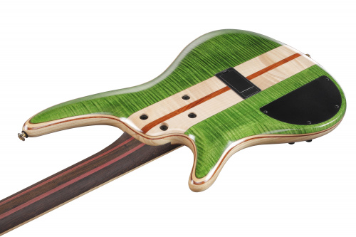 IBANEZ SR4FMDX-EGL электрическая бас-гитара, 4 струны, корпус ясень с топом из огненного клёна, цв фото 6
