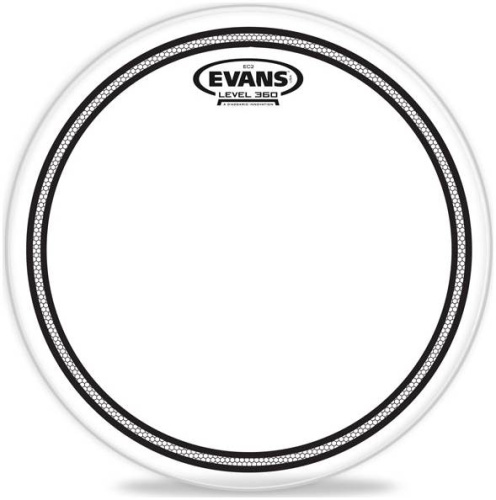 EVANS TT14MEC2S верхний пластик 14' для маршевого барабана тенор фото 4