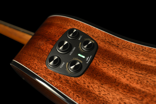 KEPMA F1E-D Natural электроакустическая гитара, цвет натуральный, в комплекте чехол фото 6