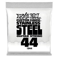 Ernie Ball 1944 струна одиночная для электрогитары Серия Stainless Steel Калибр: 44 Сердцевина: