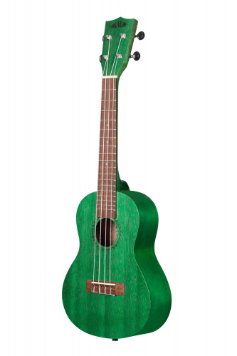 KALA KA-MRT-GRN-C укулеле концерт, корпус - меранти, цвет - зеленый фото 3