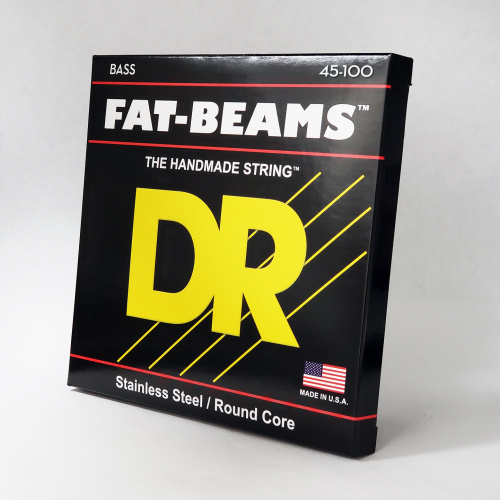 DR FB-45/100 FAT BEAM струны для 4-струнной бас-гитары нержавеющая сталь 45 100 фото 3